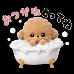 もふもふトイプードルの日常スタンプ