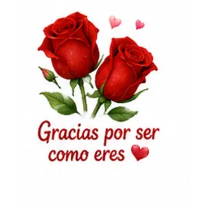 Gracias por ser como eres - getsticker.com