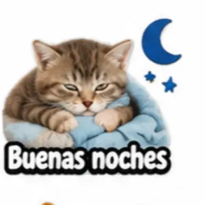 Buenas noches - getsticker.com