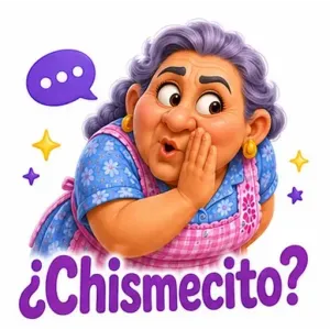 ¿Chismecito? - getsticker.com