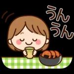 ず～っと使える♡家族・ふわちゃんスタンプ