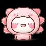 ぷくつやシール風♡ず～っと使える海生き物