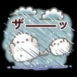 大人かわいい♡シマエナガ夏＆梅雨スタンプ
