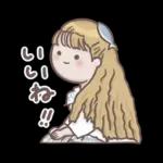 日常で使える！まんまる顔の絵画スタンプ