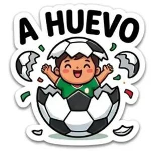 A HUEVO - getsticker.com