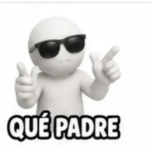 QUÉ PADRE - getsticker.com