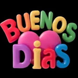 BUENOS DIAS - getsticker.com