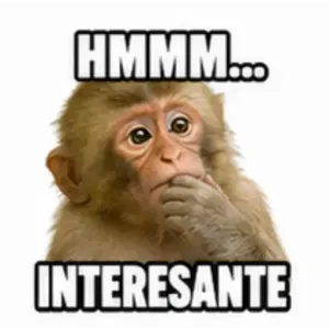 HMMM... INTERESANTE - getsticker.com