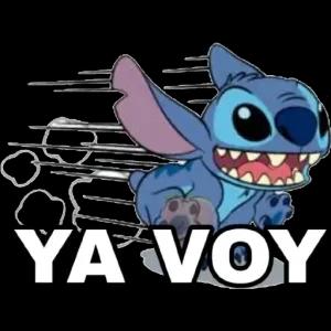 YA VOY - getsticker.com