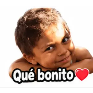 Qué bonito - getsticker.com