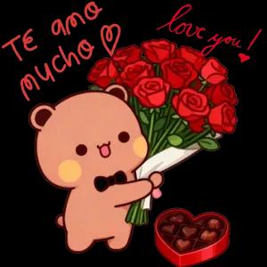Te amo mucho, love you! - getsticker.com