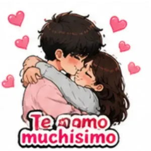 Te amo muchisimo - getsticker.com