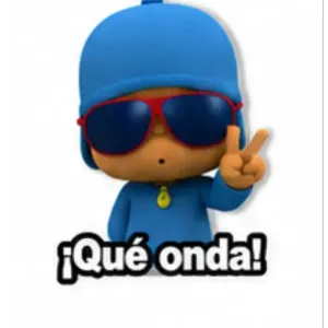 ¡Qué onda! - getsticker.com