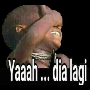 Yaaah... dia lagi - getsticker.com