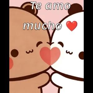 Te amo mucho - getsticker.com
