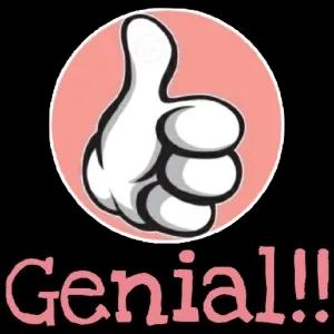 Genial!! - getsticker.com
