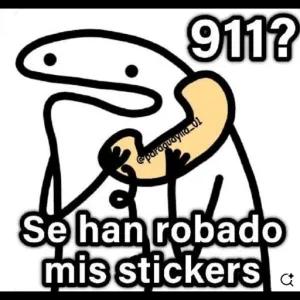 911? Se han robado mis stickers - getsticker.com