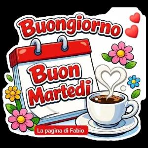 Buongiorno Buon Martedi La pagina di Fabio - getsticker.com