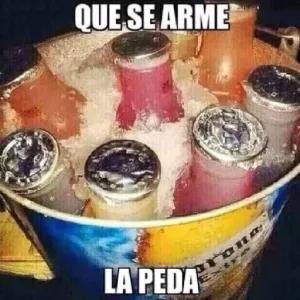QUE SE ARME LA PEDA - getsticker.com