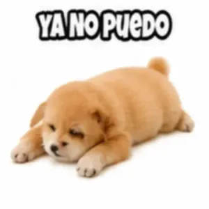 YA NO PUEDO - getsticker.com