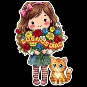 BUENOS DÍAS - getsticker.com