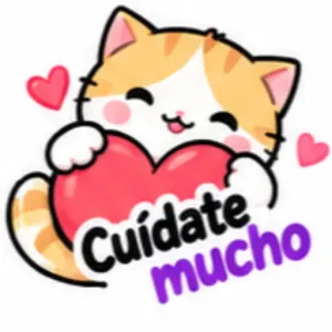 Cuídate mucho - getsticker.com