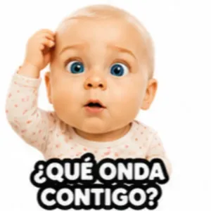 ¿QUÉ ONDA CONTIGO? - getsticker.com