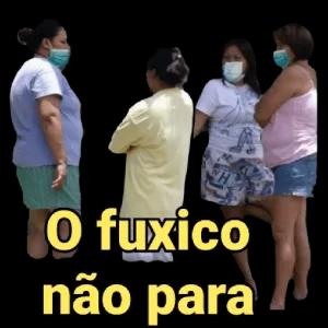 O fuxico não para - getsticker.com
