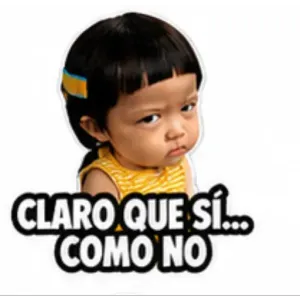 CLARO QUE SÍ... COMO NO - getsticker.com