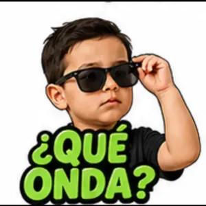 ¿QUÉ ONDA? - getsticker.com