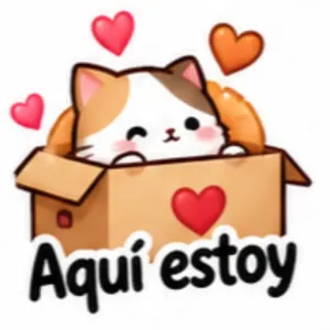 Aquí estoy - getsticker.com