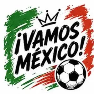 ¡VAMOS MÉXICO! - getsticker.com