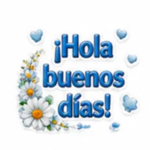 ¡Hola buenos días! - getsticker.com