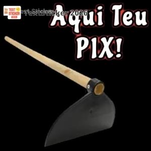 Aqui Teu PIX! - getsticker.com