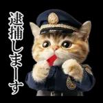 リアル猫警察官
