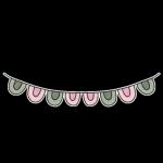 캠핑 감성 구분선