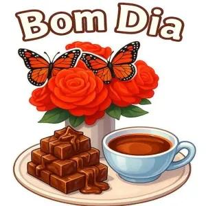 Bom Dia - getsticker.com