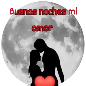 Buenas noches mi amor - getsticker.com