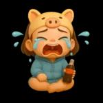 ヘアバンドボブの可愛い女の子。