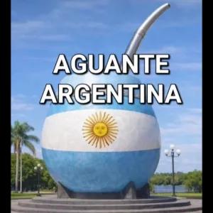 AGUANTE ARGENTINA - getsticker.com