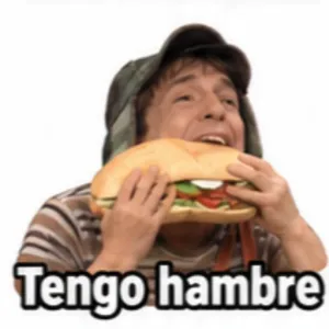 Tengo hambre - getsticker.com