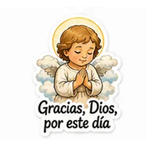 Gracias, Dios, por este día - getsticker.com