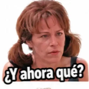 ¿Y ahora qué? - getsticker.com