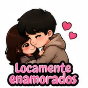 Locamente enamorados - getsticker.com