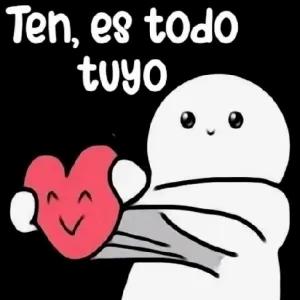 Ten, es todo tuyo - getsticker.com