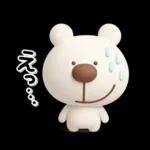 ず～っと使える♡優しいくまさんのスタンプ