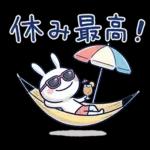 毎日使える夏☆ほぼ白うさぎ