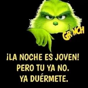 ¡LA NOCHE ES JOVEN! PERO TU YA NO. YA DUÉRMETE. - getsticker.com