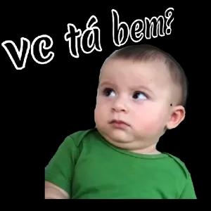 vc tá bem? - getsticker.com