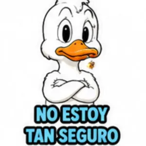 NO ESTOY TAN SEGURO - getsticker.com